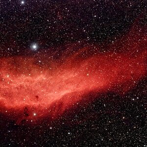NGC1499 California-Nebel