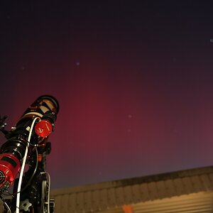 Polarlichter über Nordenham