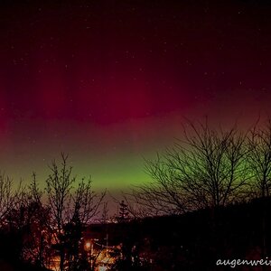 Nordlichter über Plauen/V.