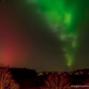 Nordlichter über Plauen/V.