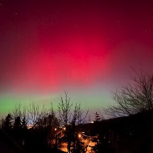 Nordlichter über Plauen/V.