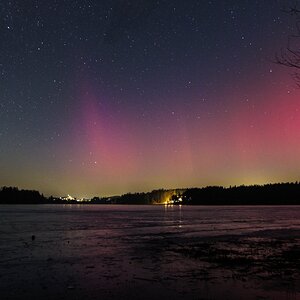 Polarlichter See