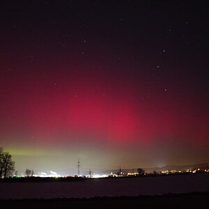 Polarlichter über Straubing