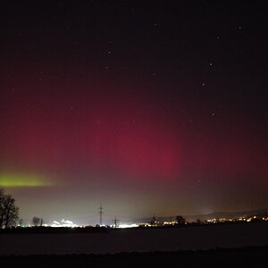 Polarlichter über Straubing
