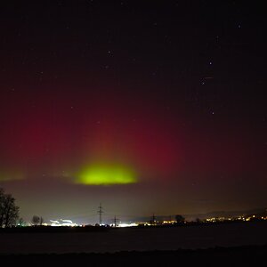 Polarlichter über Straubing