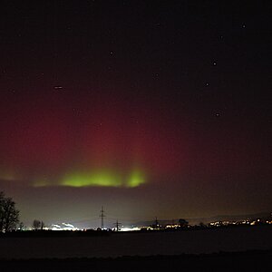 Polarlicht über Straubing