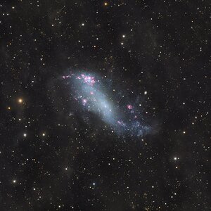 IC 2574 – Eine lichtschwache irreguläre Galaxie