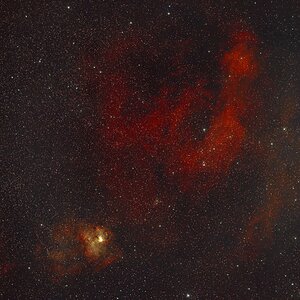 Sh2-205, NGC1491 etc. im Umfeld