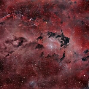 LDN1400 - Dark Cloud in Camelopardalis + SNR G150.3+04.5