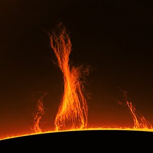 Filigrane Protuberanz am 28.8.2022