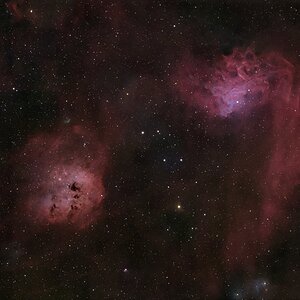 Ic405 und Nachbarschaft