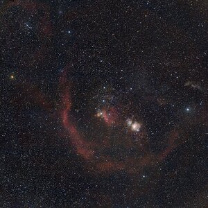 Sternbild Orion Weitfeld