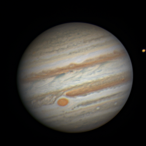 Jupiter mit IO vom 2026-03-02-1837
