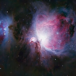Orionnebel (M42) mit Running Man (NGC 1977)