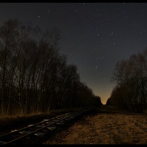 Orion über dem Himmelmoor