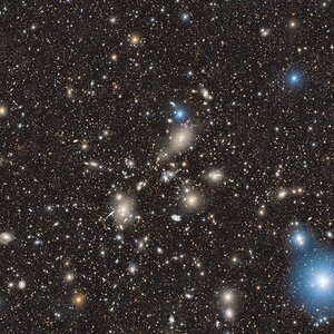 Abell 1367 - ein tiefer Blick in den Leo Cluster