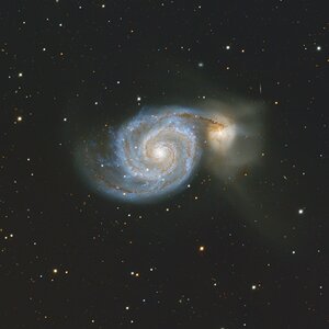 M51 mit 2032mm
