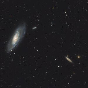 M106 & NGC 4217