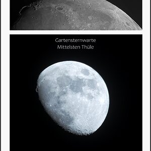 Mond - Goldener Henkel Vergleich