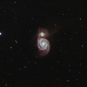 Whirlpoolgalaxie - neu bearbeitet