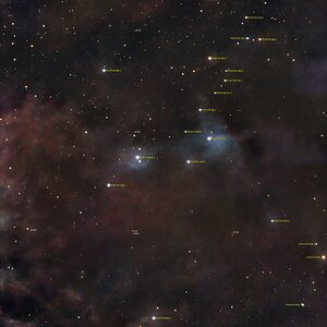 HD36629 + HD36540 aus Sternbild Orion