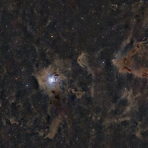 Irisnebel und Umgebung
