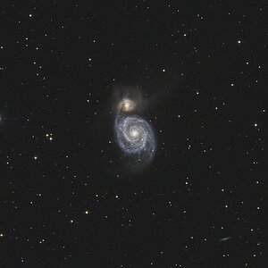 Messier 51 - Whirlpool Galaxie