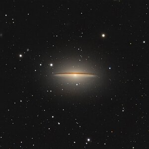 M104 Sombrero Galaxie