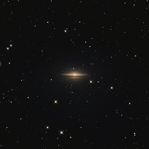 M 104 Sombrero-Galaxie