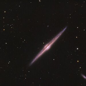 Neuentwicklung von NGC4565 der Nadelgalaxie