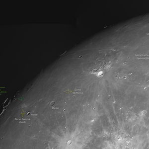 Mond Kartografie - Vallis Schröteri und Umgebung