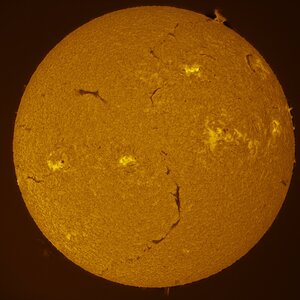 Sonne mit Heliostar76