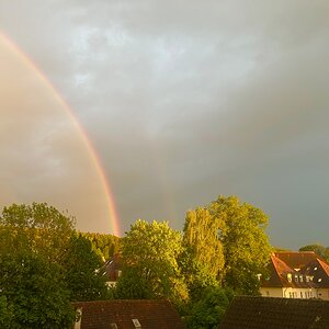 Doppelter Regenbogen