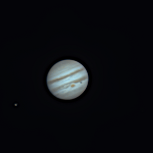 2026-05-08 Jupiter mit IO + Europa + Ganymed