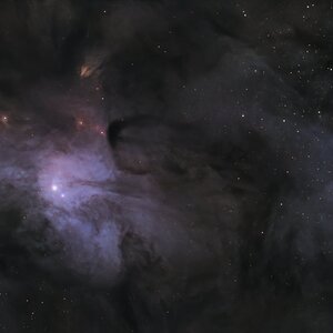 Reflexionsnebel in der Rho-Ophiuchi-Wolke