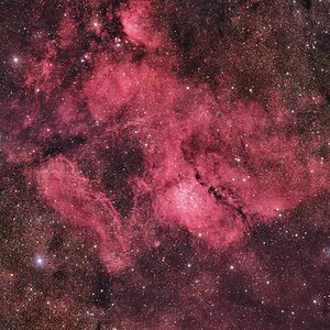 Medium 'NGC6823 Wizards Tower in Widefield' in Kategorie 'Gas- und Reflexionsnebel'