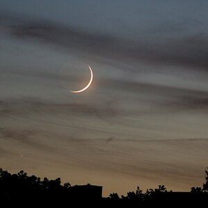 Mond bei Merkur 16. Juni 2026