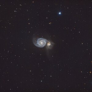 M51Whirlpool Galaxie