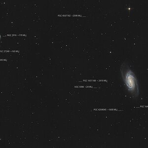 NGC 2903 mit NGC 2916 vom April 2012