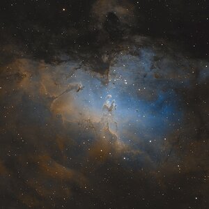 M16 Adlernebel - hier die blau-goldene Version