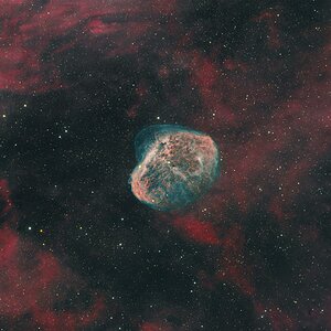 NGC 6888 der Sichel- bzw. Crescent Nebel