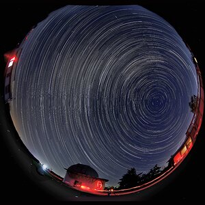 Startrails / Sternwarte Kirchheim
