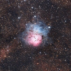 M20 Trifid Nebel