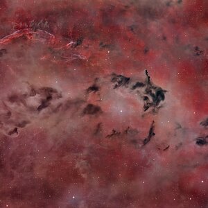 LDN1400 - Dark Cloud in Cameloparalis + SNR G150.3+04.5