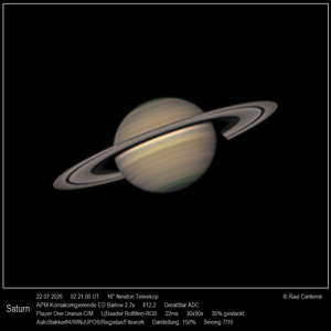 Saturn vom 22.07.2026