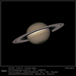 Saturn 26.07.2026
