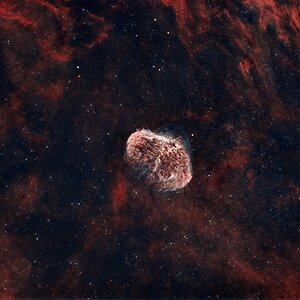 NGC 6888, Mondsichelnebel oder Crescent Nebel
