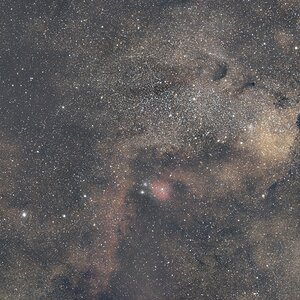 Sternenfeld mit M24_IC1284_M18_IC1283_NGC6590