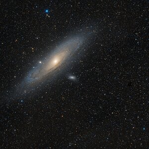 M31 aus dem Pfälzerwald ( Innerhalb Ortschaft )