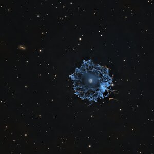 NGC6543 - Katzenaugennebel in HOO